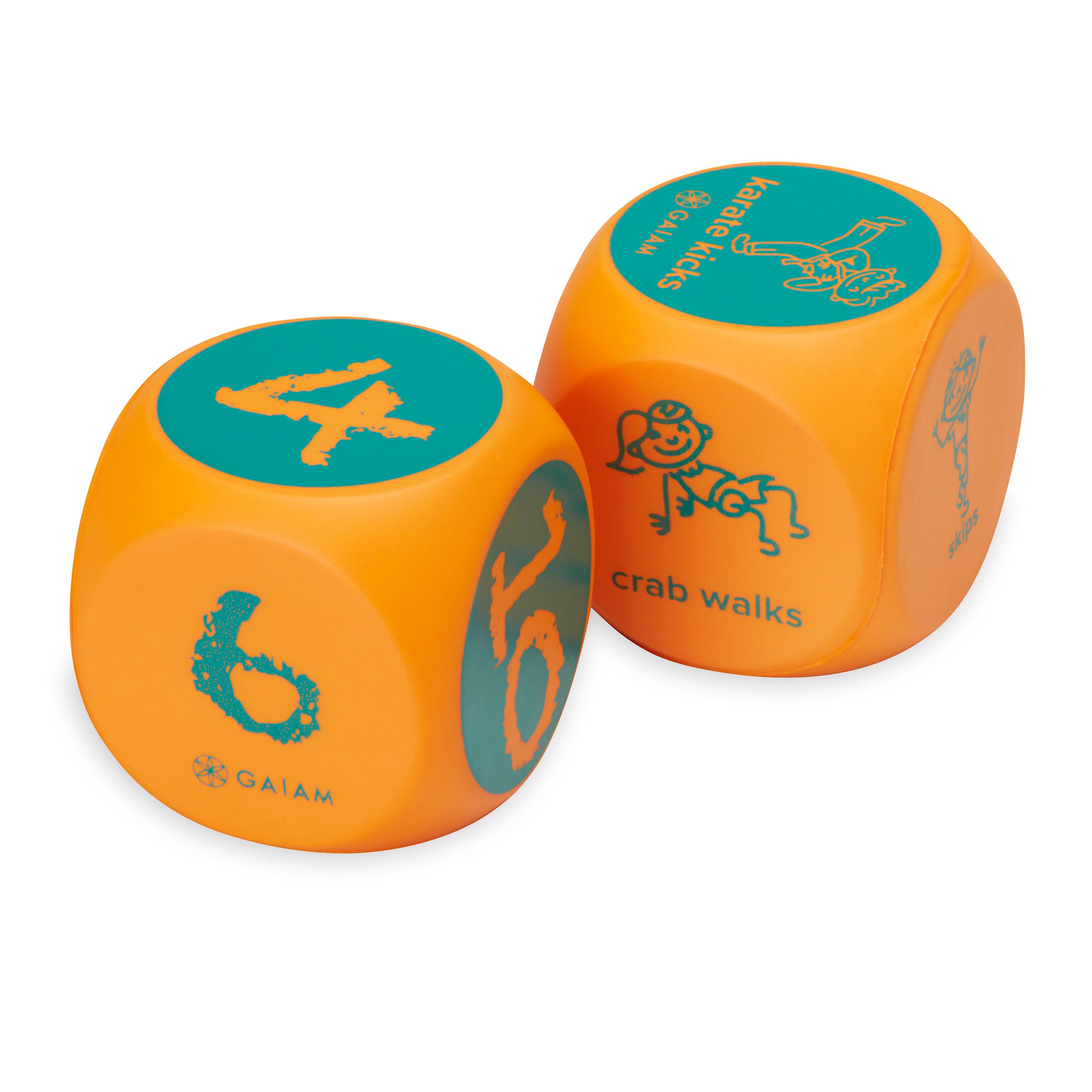 Gaiam Kids Activity Dice front angle